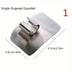 1pc Stainless Steel Finger Guard for Safe Slicing - Durable Kitchen Protector for Cutting - Cooking Tool Accessory