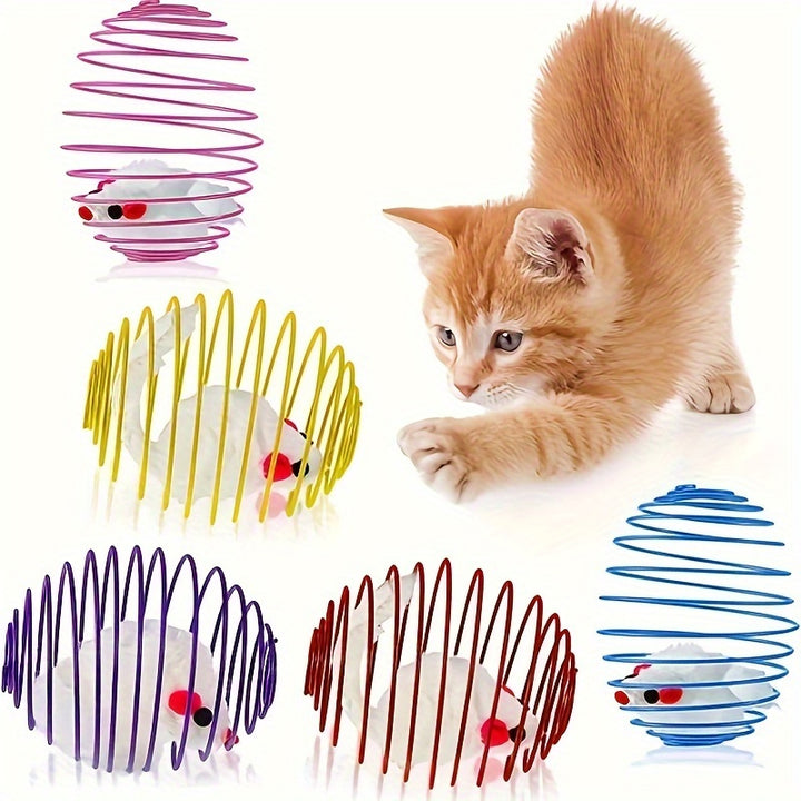 Pounce, Chase, Play!
This 3-piece colorful toy set keeps your cat active and happy with bouncy rolling fun and playful mouse toys. Perfect for interactive solo or bonding playtime. 🐾🎉🐱