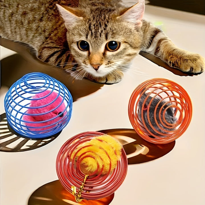 Pounce, Chase, Play!
This 3-piece colorful toy set keeps your cat active and happy with bouncy rolling fun and playful mouse toys. Perfect for interactive solo or bonding playtime. 🐾🎉🐱