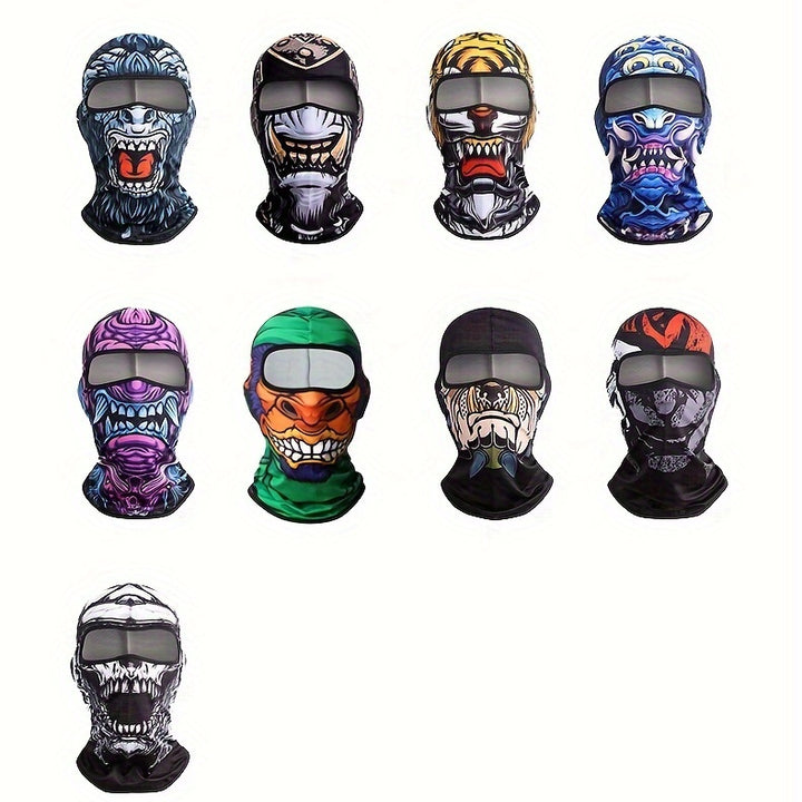 Quick-drying Sweat-absorbent Skull Mask, Universal Balaclava Hat For Outdoor Cycling For Men, Ideal Choice For Gifts