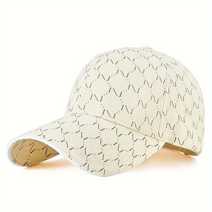 1pc Unisex Sunshade Breathable Adjustable Baseball Cap For Four Seasons