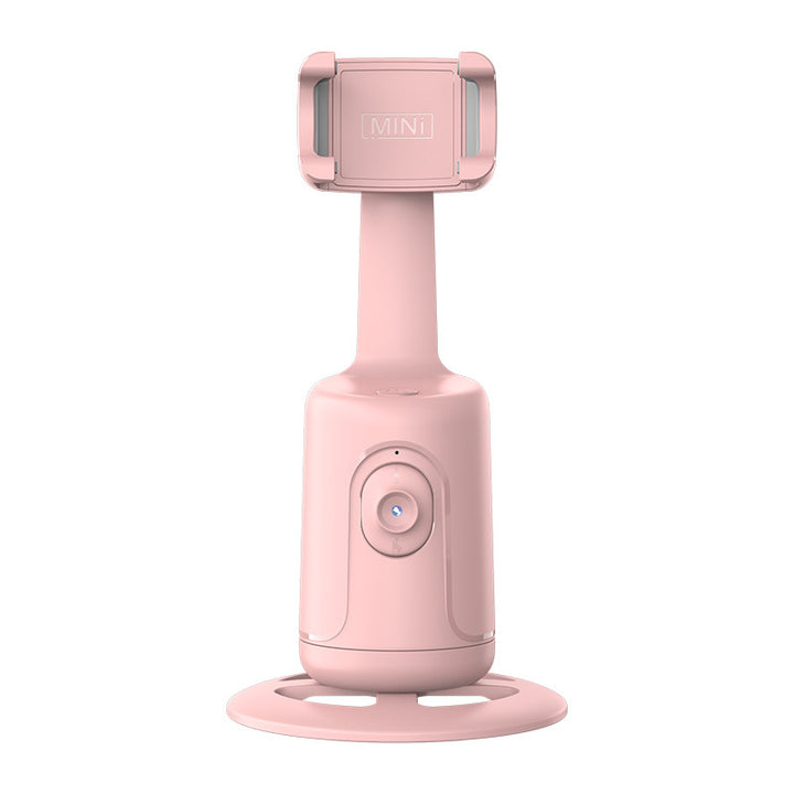 [HKXYK 360° Tripod] HKXYK 360° Rotating Face Tracking Tripod for Phone | Smart Vlogging & Streaming Holder with Rechargeable Battery, Stable Phone Mount for Live Videos, Outdoor Photography, Travel Vlogging, Modern Design,