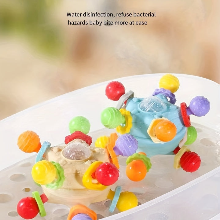 Play, Soothe & Grow!
This infant toy set includes teethers, grab-and-shake rattles, and tummy time toys—designed to support sensory development and motor skills from 0 to 12 months. Safe, fun, and perfect for everyday play! 👶🍼🎉