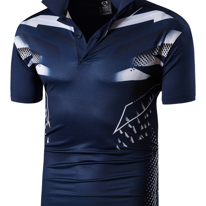 Jeansian Men's Quick Dry Sport Tee Shirt for Tennis, Golf, and Bowling - Comfortable and Stylish