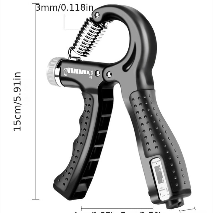 5-60Kg Resistance Adjustable Hand Gripper, Hand Exerciser for Stronger Forearms