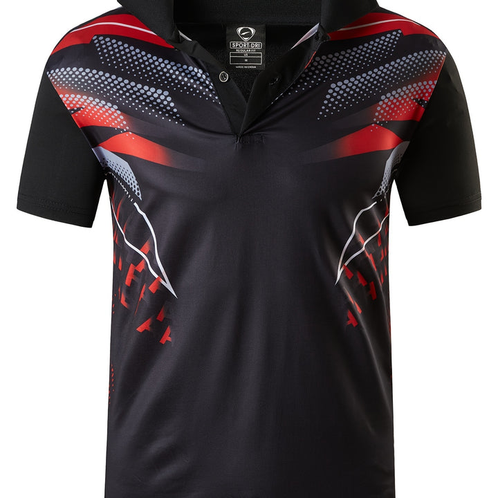 Jeansian Men's Quick Dry Sport Tee Shirt for Tennis, Golf, and Bowling - Comfortable and Stylish