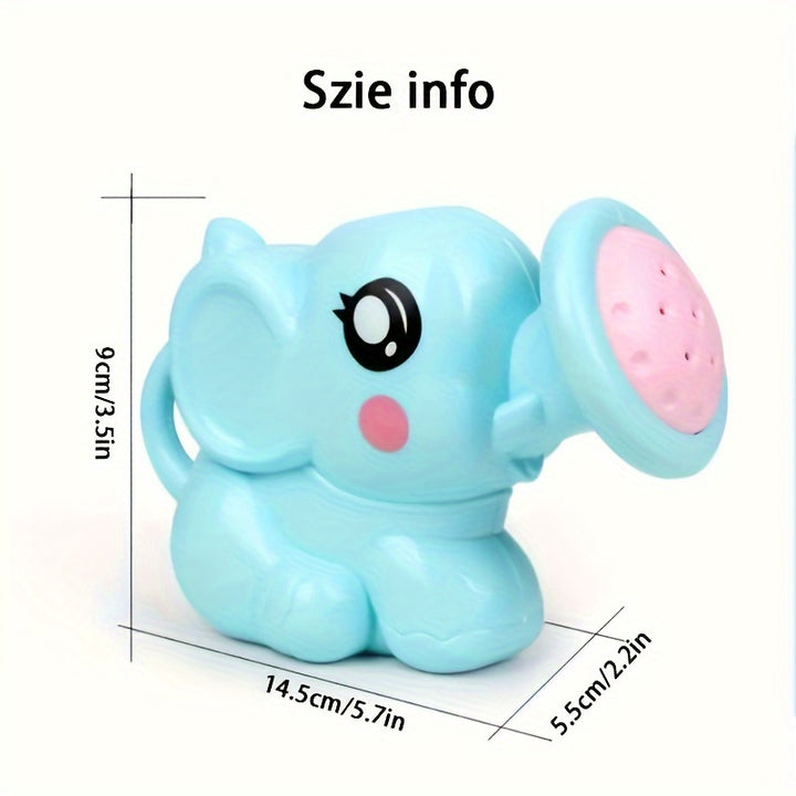 1pc Bathroom Shower, Cartoon Elephant Shower, Bath Play Water Toys, Small Elephant Sprinkler, Interactive Toys, As Halloween, Christmas Gift
