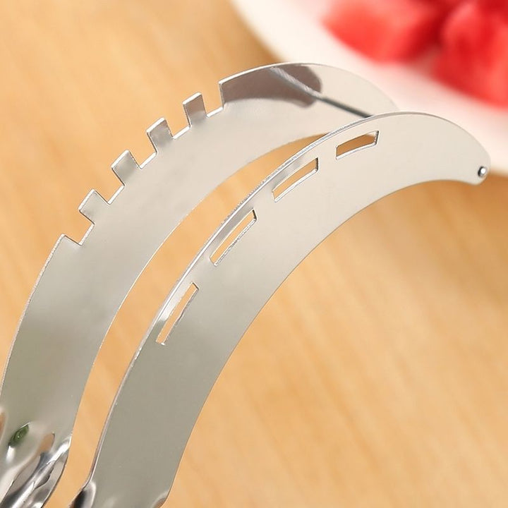 Stainless Steel Watermelon Slicer: The Perfect Kitchen Tool For Effortless Fruit Cutting Commercial Kitchen Supplies