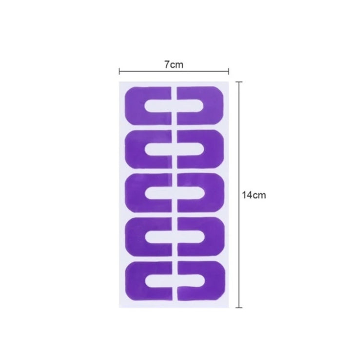 [U-shape Nail Protector] Plastic U-shape Nail Polish Protector | Latex Nail Polish Barrier | Hot Stamping For Anti-overflow Nail Polish