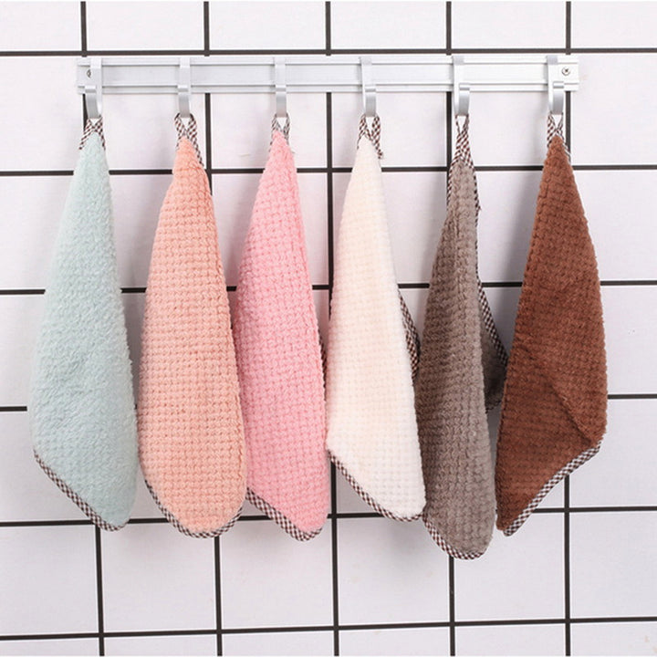 5-Pack Ultra-Absorbent Microfiber Kitchen Towels - Non-Stick, Oil-Resistant, Quick-Drying, and Durable Dish Cloths for Toilet and Daily Cleaning - Soft, Lint-Free, and Easy to Clean