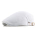 Summer Men News Breathable Cap Hat Mesh Cabbie Golf Driving Sun Flat Beret Black White Gray Beige Hats Caps Visors