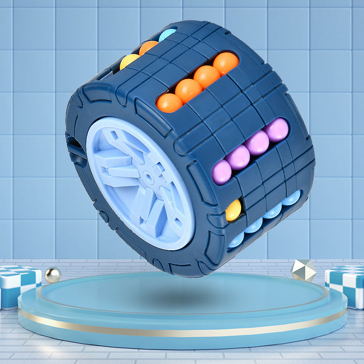 Slide, Rotate & De-Stress!
This 3D cylinder puzzle toy challenges young minds while relieving stress. Fun, educational, and perfect for improving focus and coordination. Available in red, blue, and black! 🧠🌀🧩