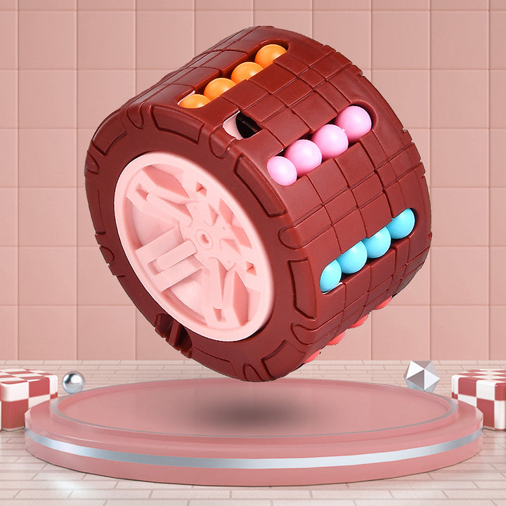 Slide, Rotate & De-Stress!
This 3D cylinder puzzle toy challenges young minds while relieving stress. Fun, educational, and perfect for improving focus and coordination. Available in red, blue, and black! 🧠🌀🧩