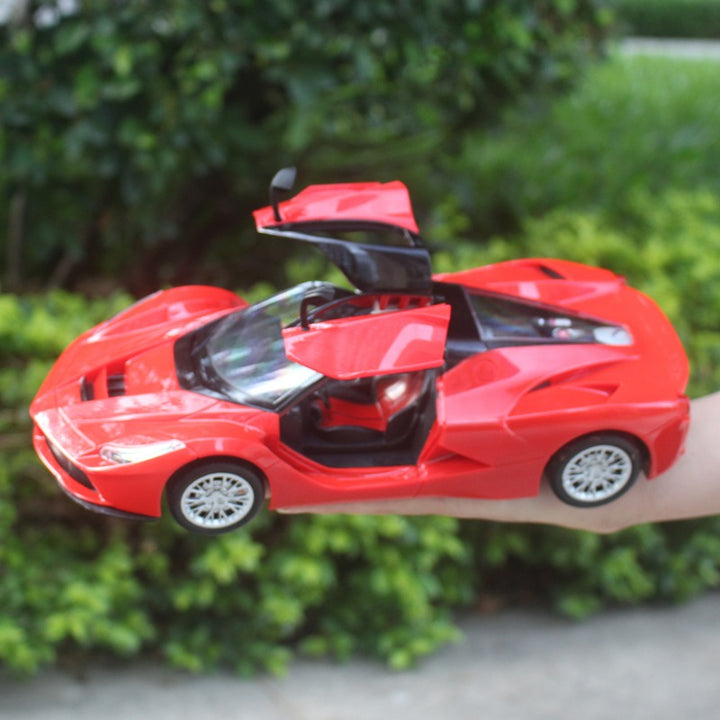 Electric RC Car with Opening Doors
This remote control car delivers high-speed fun with realistic design and opening doors. Perfect for kids who love action and machines! 🚗⚡🎮