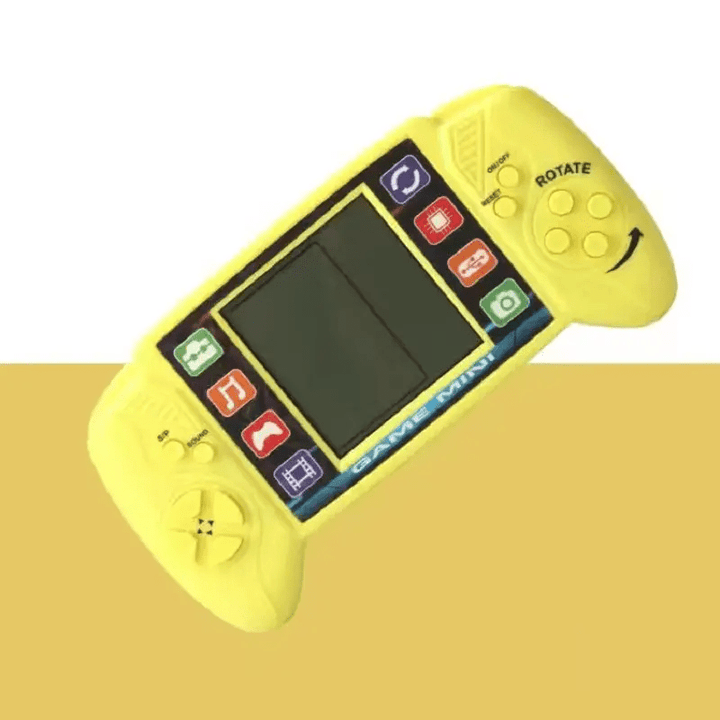 1pc Big Screen Retro Classic Handheld Game Console - Portable Electronic Toys with Classic Games, Nostalgic Design and Easy-to-Use Interface