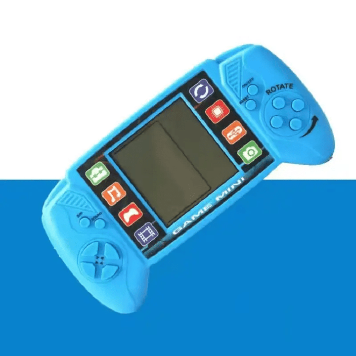 1pc Big Screen Retro Classic Handheld Game Console - Portable Electronic Toys with Classic Games, Nostalgic Design and Easy-to-Use Interface