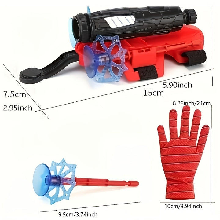 Action-Packed Role Play Fun!
This launcher wristband toy comes with soft sticky wall bombs and a complimentary red glove—perfect for imaginative play and safe indoor fun. Great for developing coordination and creativity in kids! 🧤🚀🎯