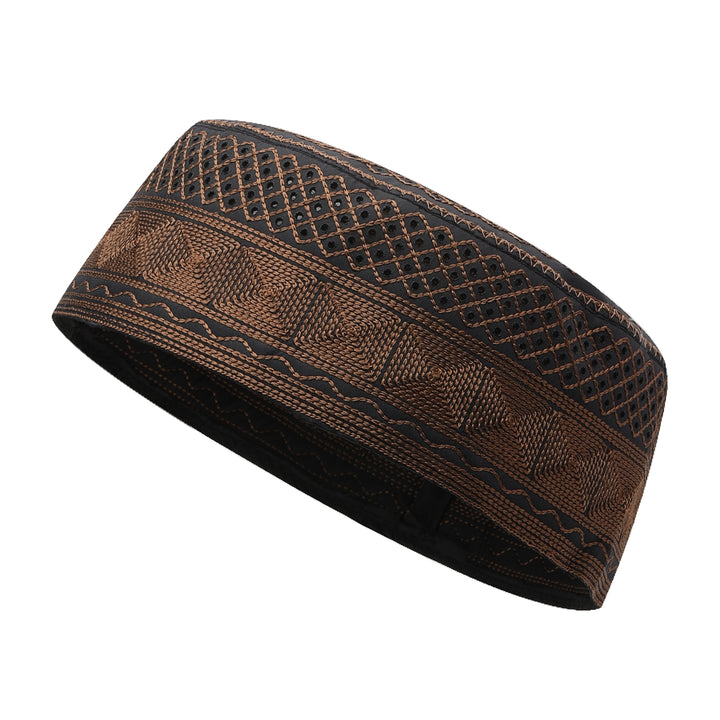 Muslim Kufi Hats, Comfortable Skull Caps, Taqiyah Prayer Hat, For Everyday Wear