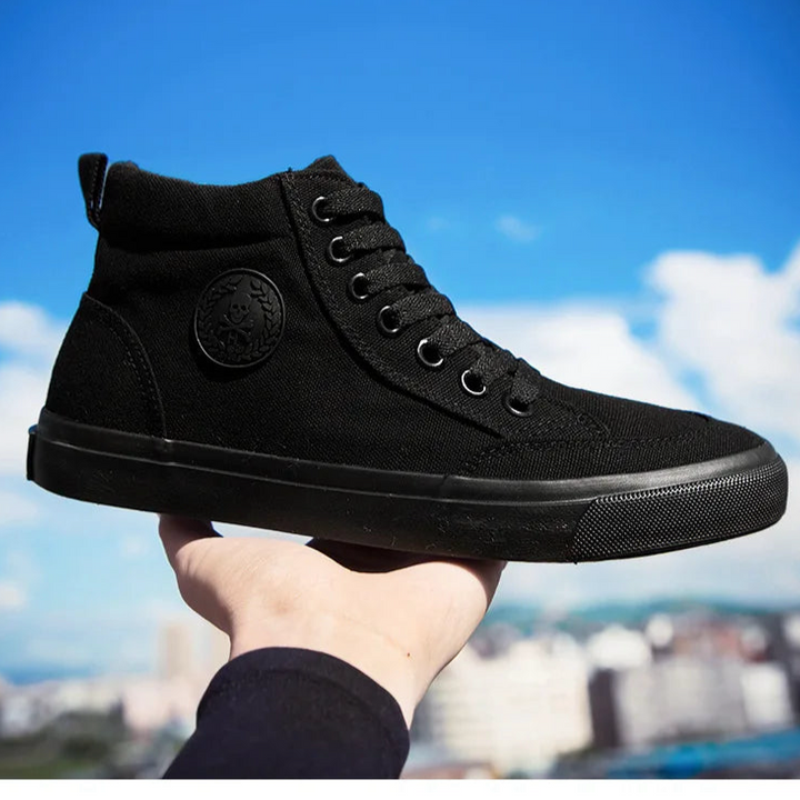 Effortless Style, Everyday Comfort
Step into our Men’s High-Top Canvas Sneakers – the perfect mix of casual and sporty. Slip-on ease with a lace-up look, flat sole comfort for all-day wear.
✅ Lightweight & breathable
✅ Sporty-casual design
✅ Easy to wear