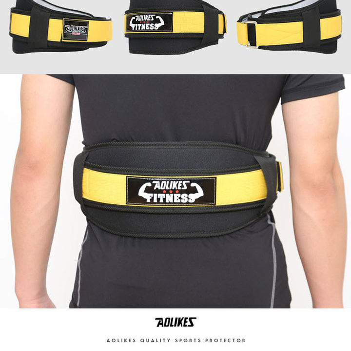 Weightlifting Champion Belt - Unisex Supportive Waist & Back Protector for Weightlifters and Deadlifters, Adjustable 23.6-43.4 Waist Circumference