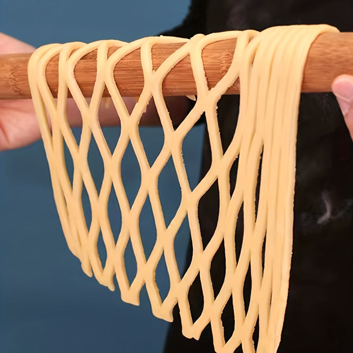 Decorate Like a Pro!
This easy-to-use plastic lattice pastry cutter helps you create beautiful patterns on pies, dough, and cake tops. A must-have tool for every baking lover! 🥧🍪✨