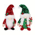 2pcs/set Christmas Sequin Gnomes Couple, Rudolph Doll, Christmas Gnome Ornament, Christmas Decoration Supplies, Sequin Cap Faceless Doll, thanksgiving Gift, Christmas Decoration