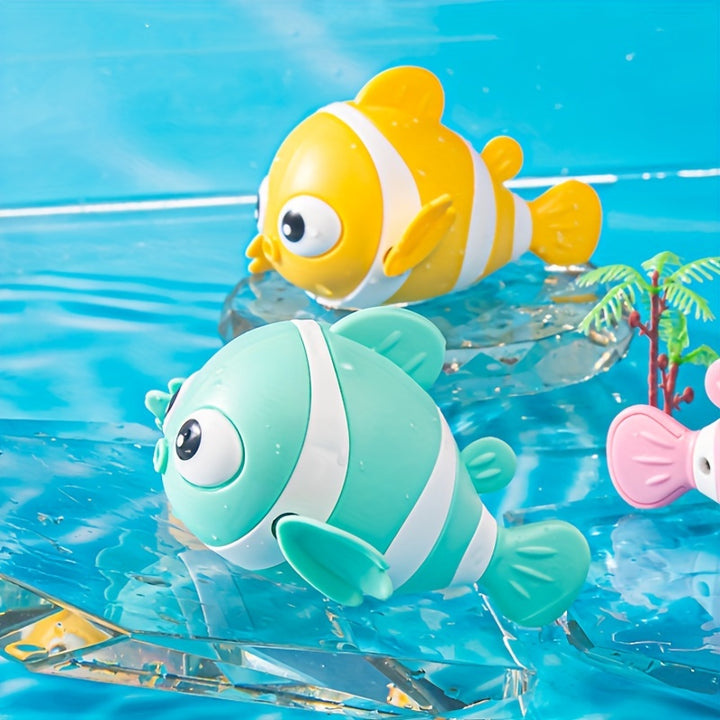 Splish, Splash & Smile!
This adorable clownfish bath toy makes bath time fun and engaging for babies and toddlers. Perfect for summer play, pools, or daily baths. Safe, colorful, and easy to use! 🐠🛁☀️