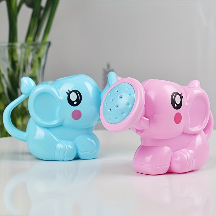 1pc Bathroom Shower, Cartoon Elephant Shower, Bath Play Water Toys, Small Elephant Sprinkler, Interactive Toys, As Halloween, Christmas Gift