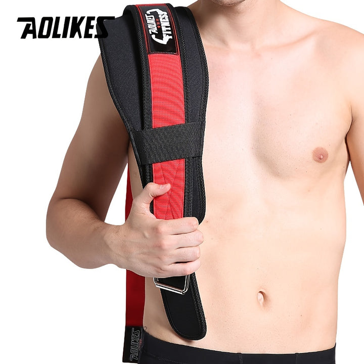 Weightlifting Champion Belt - Unisex Supportive Waist & Back Protector for Weightlifters and Deadlifters, Adjustable 23.6-43.4 Waist Circumference