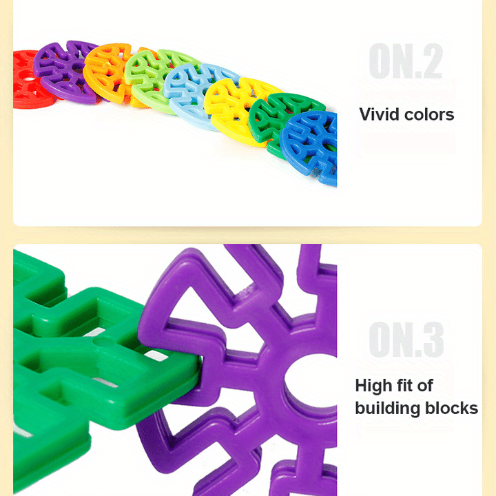 Build, Create, Imagine!
This 98-piece snowflake building block kit lets kids explore endless shapes and structures while boosting creativity, motor skills, and problem-solving. Fun, educational, and perfect for boys and girls. Random colors included! 🧩🌈