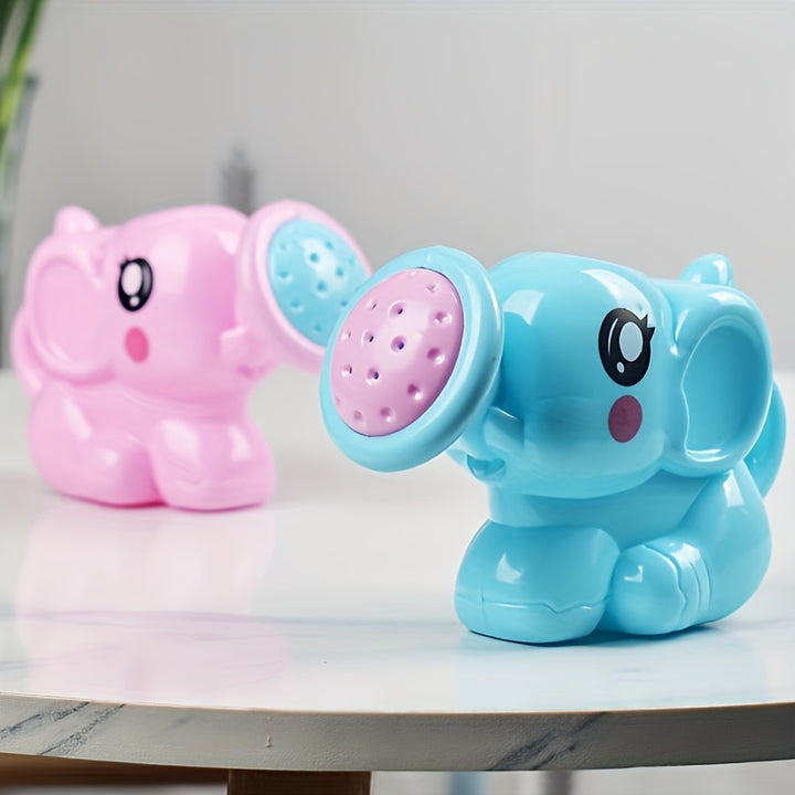 1pc Bathroom Shower, Cartoon Elephant Shower, Bath Play Water Toys, Small Elephant Sprinkler, Interactive Toys, As Halloween, Christmas Gift