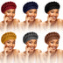 6 Pack Braid Turban Cap for Women Ethnic Bohemia Twisted Hair Cover Wrap Hat African Pre Tied Bonnet Cancer Braid Turban Hat Beanies Headwear Multicoloured