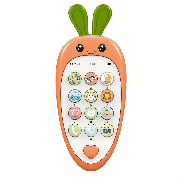 Ring, Learn & Play!
This bilingual baby phone toy features music, sounds, and teether-friendly design—perfect for early learning and sensory play. Fun and educational for little hands! 📱🎶👶