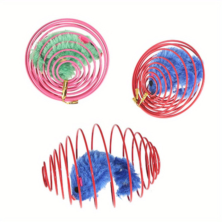 Pounce, Chase, Play!
This 3-piece colorful toy set keeps your cat active and happy with bouncy rolling fun and playful mouse toys. Perfect for interactive solo or bonding playtime. 🐾🎉🐱