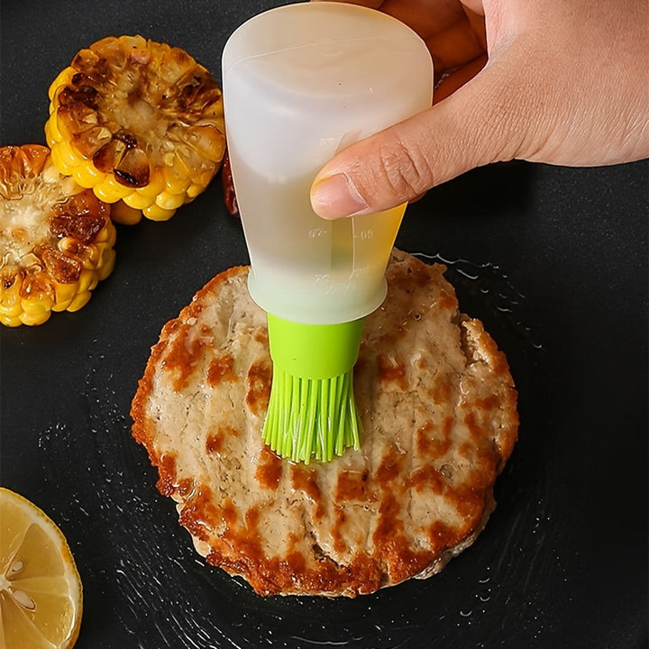Durable High Temperature Silicone Oil Brush with Bottle Cap for Baking and Cooking, No Shedding, Easy to Clean Eid Al-Adha Mubarak