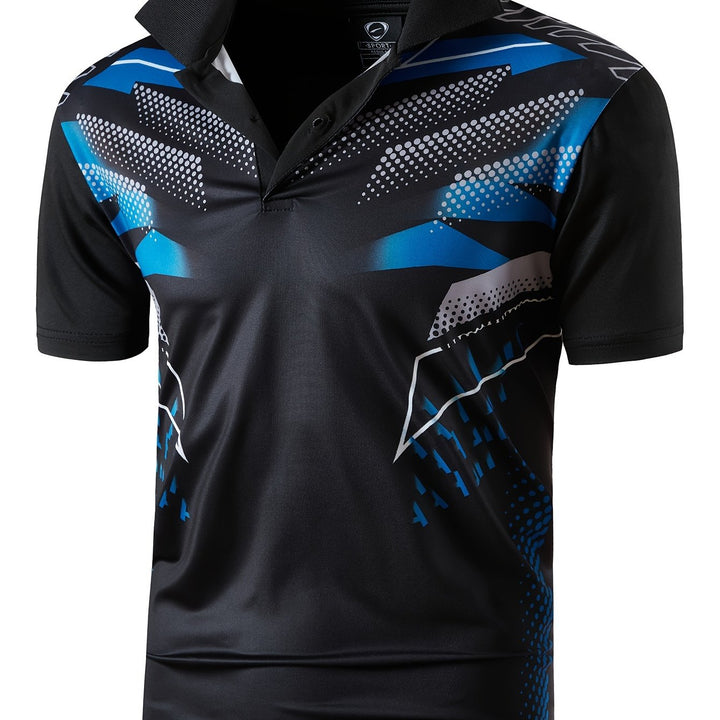 Jeansian Men's Quick Dry Sport Tee Shirt for Tennis, Golf, and Bowling - Comfortable and Stylish