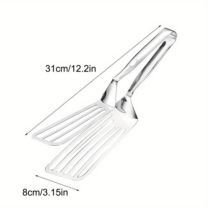 1pc Stainless Steel Multifunctional Food Clip for Steak, Fish, and More - Kitchen Tools and Accessories for Easy Meal Prep
