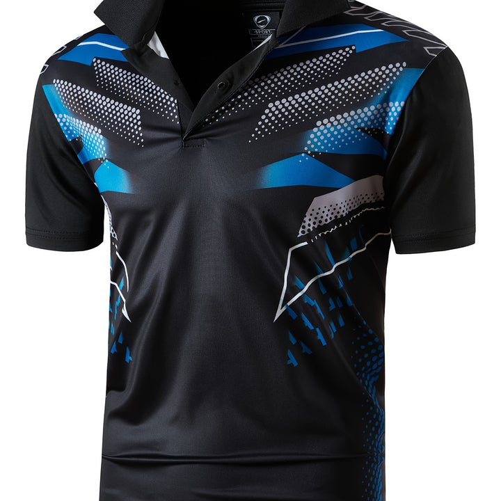 Jeansian Men's Quick Dry Sport Tee Shirt for Tennis, Golf, and Bowling - Comfortable and Stylish