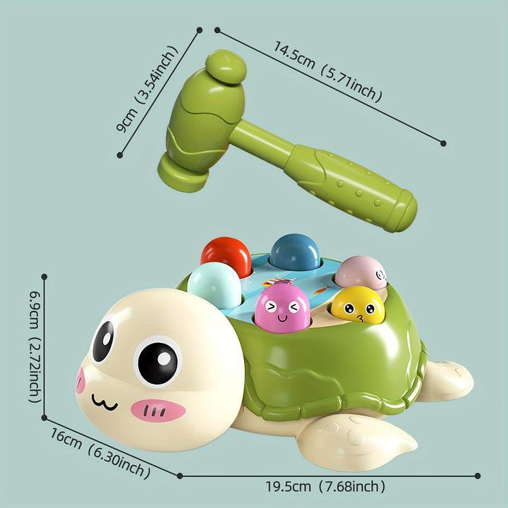 Hammering And Pounding Toy, Toys For Boys And Girls, Baby Interactive Toys Toddler Activities Games With 2 Hammers, Learning, Active, Early Educational Toy, Toddlers Halloween Christmas Gifts
