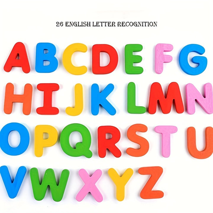 Learn ABCs Through Play!
This wooden alphabet flashcard set combines letter recognition with puzzle fun—perfect for developing problem-solving skills and hand-eye coordination in toddlers and preschoolers. 🎓🔤🧩