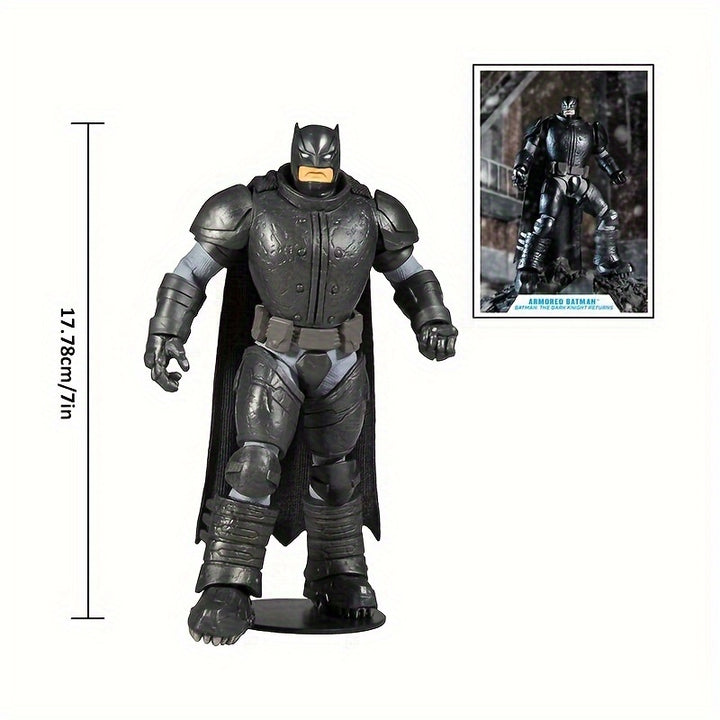 McFarlane Toys 7 Armored Batman Figure - The Dark Knight Returns Edition - Battle-Ready, Detailed Design, Collectible Action Figure