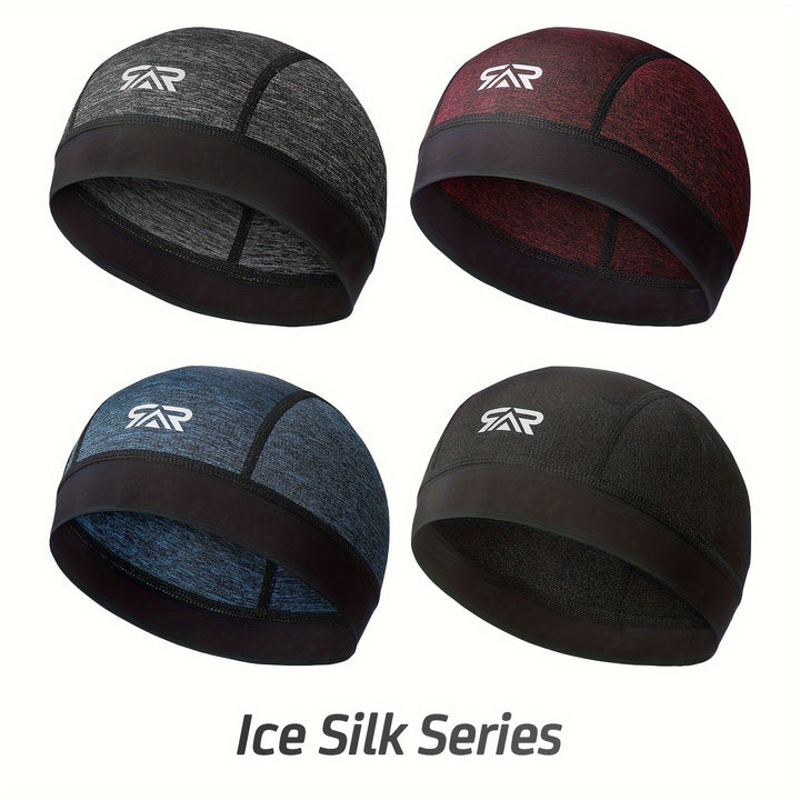 1pc Premium Breathable Cycling Cap for Men - Sun Protection & Moisture Absorption