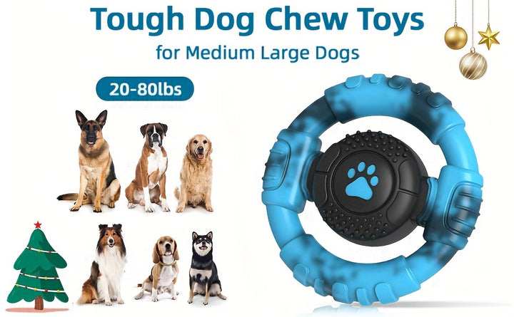 Chew, Squeak & Stay Healthy!
This durable squeaky chew toy is perfect for puppies and dogs of all sizes. Made with tough nylon to withstand biting, it also helps clean teeth and reduce boredom. Great for interactive play and dental health! 🐶🦴🧼