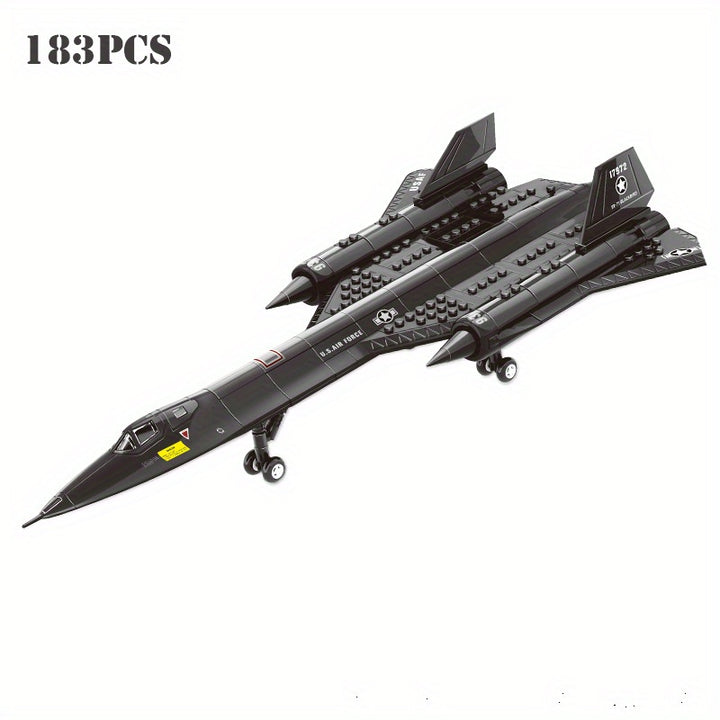 Build the Legendary Blackbird!
This 183-piece SR-71 Blackbird set lets kids and collectors assemble a sleek military aircraft model. Great for tech lovers and perfect as a gift! ✈️🧩🎁