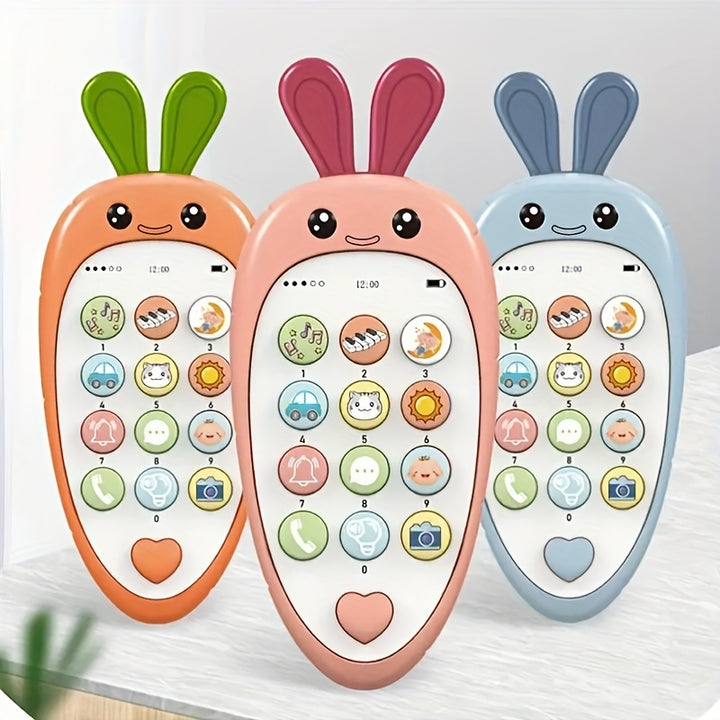 Ring, Learn & Play!
This bilingual baby phone toy features music, sounds, and teether-friendly design—perfect for early learning and sensory play. Fun and educational for little hands! 📱🎶👶