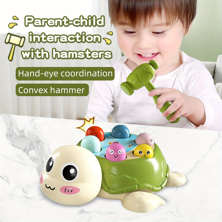 Hammering And Pounding Toy, Toys For Boys And Girls, Baby Interactive Toys Toddler Activities Games With 2 Hammers, Learning, Active, Early Educational Toy, Toddlers Halloween Christmas Gifts