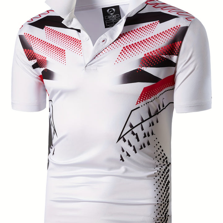 Jeansian Men's Quick Dry Sport Tee Shirt for Tennis, Golf, and Bowling - Comfortable and Stylish