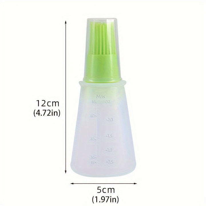 Durable High Temperature Silicone Oil Brush with Bottle Cap for Baking and Cooking, No Shedding, Easy to Clean Eid Al-Adha Mubarak
