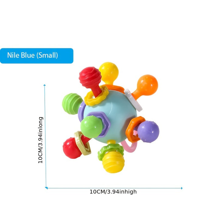 Play, Soothe & Grow!
This infant toy set includes teethers, grab-and-shake rattles, and tummy time toys—designed to support sensory development and motor skills from 0 to 12 months. Safe, fun, and perfect for everyday play! 👶🍼🎉