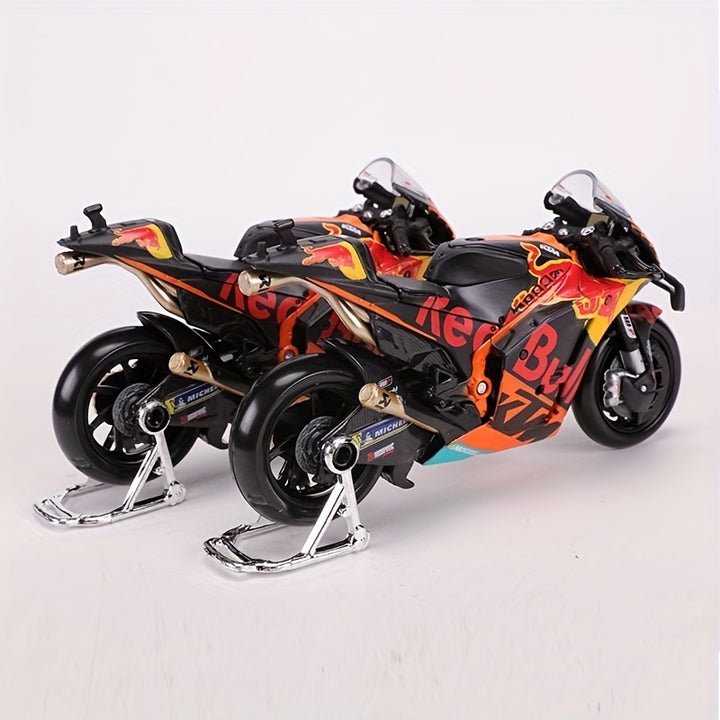 Race into Action!
Maisto 1:18 Red Bull KTM Factory Racing #88/#33 die-cast motorcycles – highly detailed collectibles for fans and riders alike. Perfect for display, gifting, or revving up your collection. 🏍️🔥